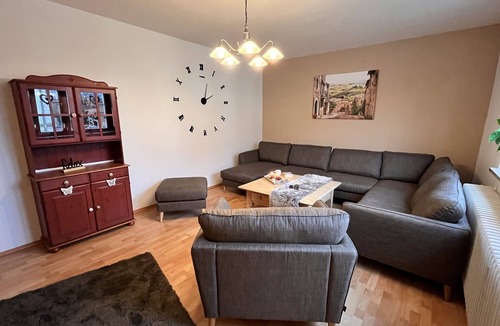 Walsdorf Apartment | Idylle im Grünen bei Bamberg mit Dachterrasse und Panoramablick