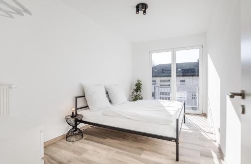 Erlangen Apartment | JAMA - Stilvoll&Modern, Zentral, Uni, Freies Parken, Große Gruppen, WLAN