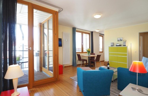 Heringsdorf Apartment | Kaiservillen Heringsdorf - Ferienwohnung mit 1 Schlafzimmer und Balkon D134