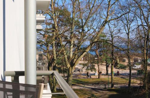 Heringsdorf Apartment | Kaiservillen Heringsdorf - Ferienwohnung mit 1 Schlafzimmer und Balkon D214