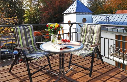 Heringsdorf Apartment | Kaiservillen Heringsdorf - Ferienwohnung mit 1 Schlafzimmer und Balkon D221
