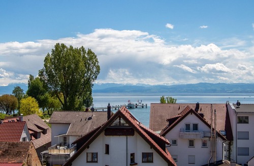 Immenstaad am Bodensee Apartment | Komfortdoppelzimmer mit Balkon im Haupthaus