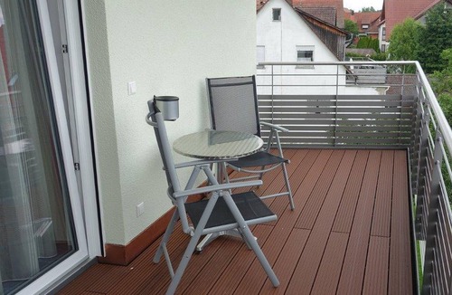 Immenstaad am Bodensee Apartment | Komfortdoppelzimmer mit Balkon im Haupthaus