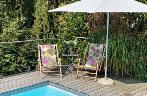 Oberstdorf Apartment | Landhaus am Plattenbichl - Luxus Apartment mit Pool und Sauna - im Sommer Bergbahn inklusive