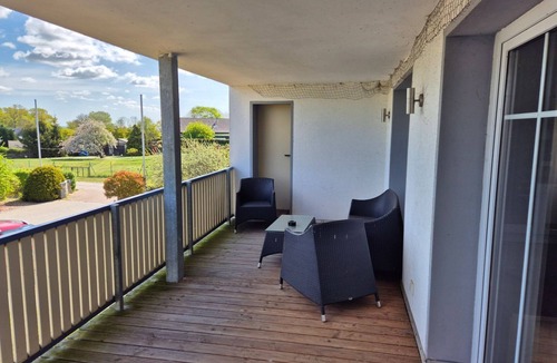 Stolpe Apartment | Landhof Strandhafer LH-207 - Comfortable vacation apartment with balcony on Usedom