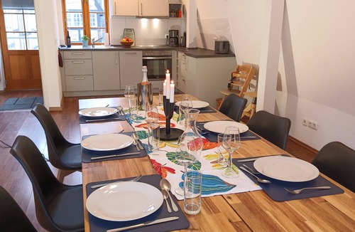 Travemuende House | Large apartment over 2 floors, 105 square meters for up to 6 people. Central and quiet