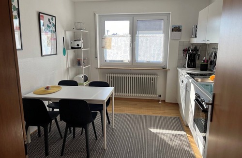 Bad Konigshofen Apartment | Large, bright, friendly apartment with 2 bedrooms and balcony