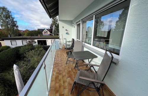 Bad Konigshofen Apartment | Large, bright, friendly apartment with 2 bedrooms and balcony