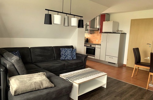 Graefensteinberg Apartment | Large modern 4 star apartment, high terrace, between Altmühl- and Brombachsee