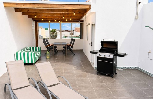 Los Gavilanes House | Large quiet terrace. Only 150 m to the sea.