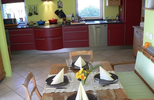 Dinkelsbuehl House | light-flooded house with garden in front of the old town, WiFi