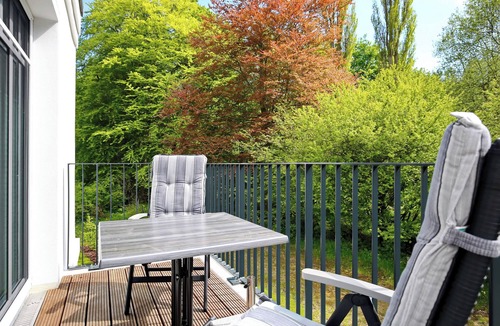 Heiligendamm Apartment | Linden-Palais apartment 23 - 2-room vacation apartment with balcony, beach proximity & space