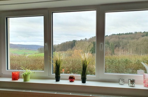 Schesslitz Condo | "Little time out" - fantastic view of the Franconian countryside - ideal for bikers.