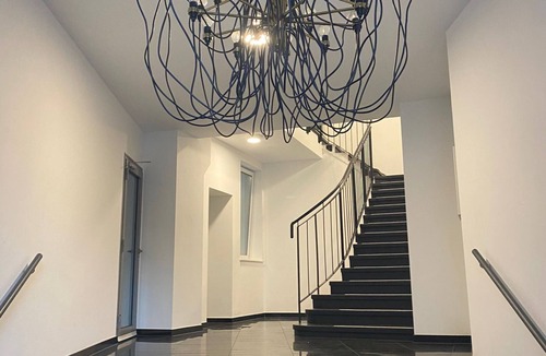 Wilmersdorf Apartment | Loft bed apartment in welcoming Berlin with WiFi, AC, washer,