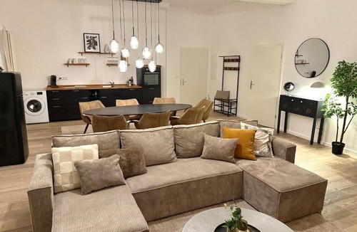Hamm Apartment | Loft I 3 Min bis Hbf I Netflix I Boxspring Betten