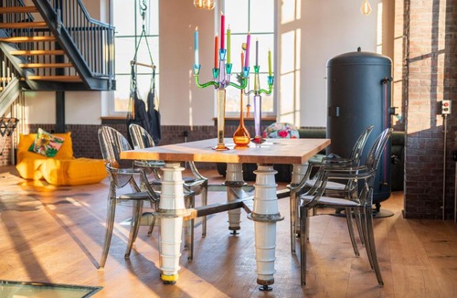 Tecklenburg Apartment | Loft Pumpensaal im historischen Wasserwerk Tecklenburg 150qm Außergewönliches Erlebnis