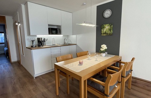 Sankt Englmar Apartment | Lovely apartment for 4 people with WIFI, pool, TV and balcony