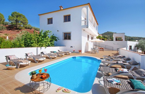 Comares Villa | Lovely family-sized villa with pool, natural surroundings.