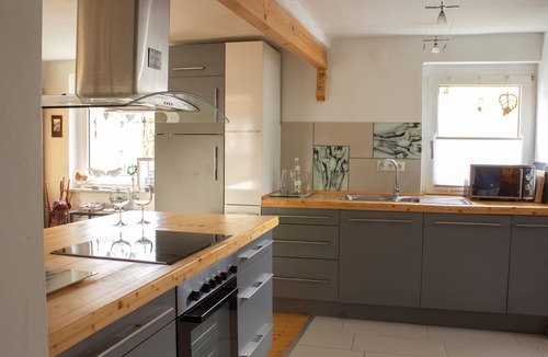 Naila Apartment | Lovingly restored vacation home decorative barn with roof terrace