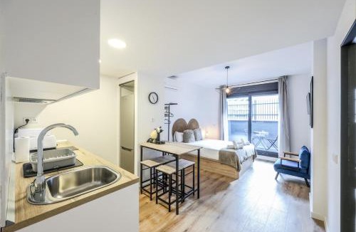 San Sebastian de los Reyes Apartment | Luxurious Studio with Terrace and Parking in Madrid