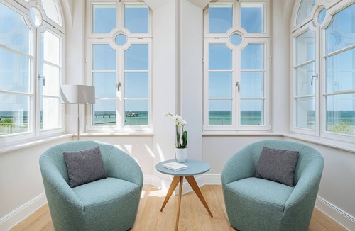 Heiligendamm Apartment | Luxurious 3-room vacation apartment in the Villa Schwan Heiligendamm with Baltic Sea view