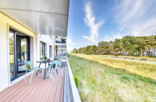 Prora Apartment | Luxury accommodation Ostseeloft 05 in Prora Düne 7 with private sauna & fireplace