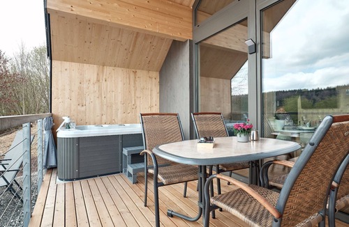 Bad Saulgau Ski Chalet | Luxury Chalet Semi-Detached House No. 7b with Whirlpool and Indoor Infrared Cabin