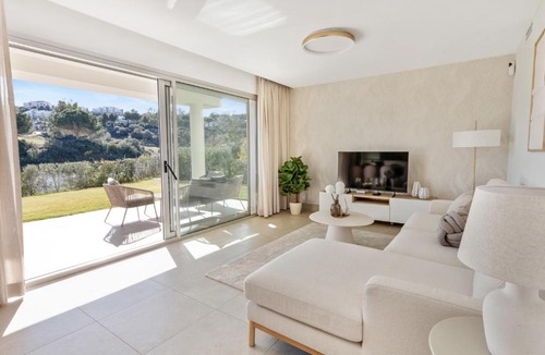 Mijas Apartment | Luxury Garden Apartment - La Cala Golf Resort - Large Terrace & Pool