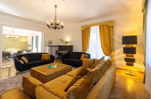 Burgsteinfurt Villa | Luxury Holidays Villa EMG Münster Enschede with Pool, Sauna & SPA for 22P