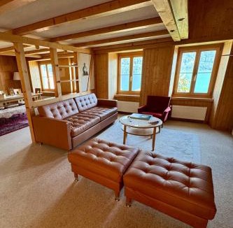 Niederried bei Interlaken Ski Chalet | Luxury Swiss Chalet | Lake View BBQ A/C SPA Interlaken