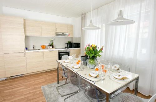 Sudstadt Apartment | M-Style 01 Apartment mit Terrasse und Gasgrill, 24h Self-Check-In, Free Parking, Netflix
