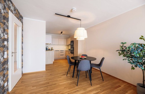 Leipziger Vorstadt Apartment | Marina Garden 1-bedroom on the Elbe River -65qm -built-in ceiling cooling system