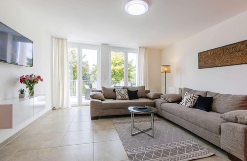 Bischofsheim an der Rhon Hotel | Memory 03 - Holiday apartment (approx. 52 m²) with balcony on the 1st floor for max. 4 persons
