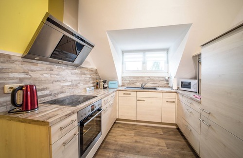 Coburg Apartment | Modern attic apartment for up to 6 people - Parking space - Washing machine