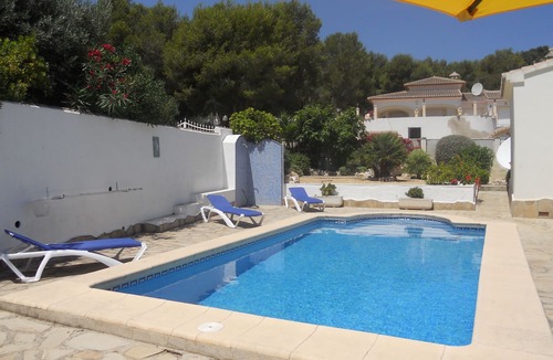 Benimeit Villa | Modern, spacious villa in enclosed and secluded garden and private pool