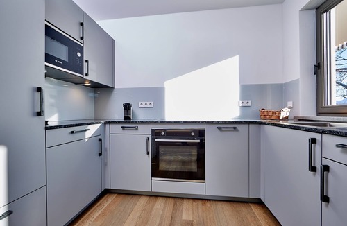 Murnau am Staffelsee Apartment | MODERN SUITE - 82sqm 1st floor - opt. 2 pers. - south-facing balcony, WLAN; NEW! SAUNA HOUSE!