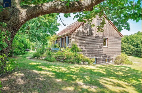 Heringsdorf House | Modern vacation home with sauna & large garden, close to the lake & forest