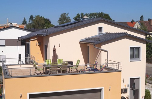 Weiden in der Oberpfalz Apartment | Moderne Neubauwohnung (105 m2) in Weiden mit 60 m2 großer Dachterrasse