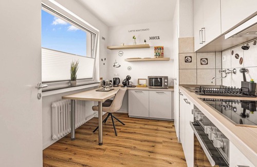 Herdecke Apartment | MOLA Apartments- Panorama, Balkon, 5 Pers., Parken