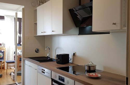 Ramersdorf Apartment | Munich Oktoberfest: 2-Bedroom Top-Floor Apartment near Ostbahnhof & Center
