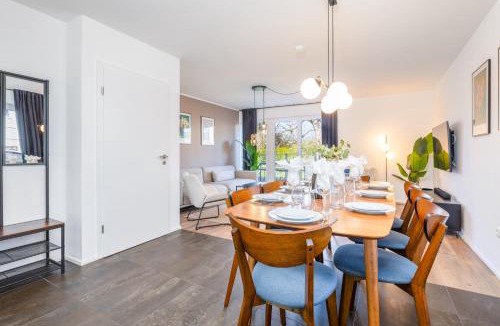 Oberhausen-Sud House | Neu - Frisches & Gemütliches Design mit BBQ, Garten & Arbeitsplatz