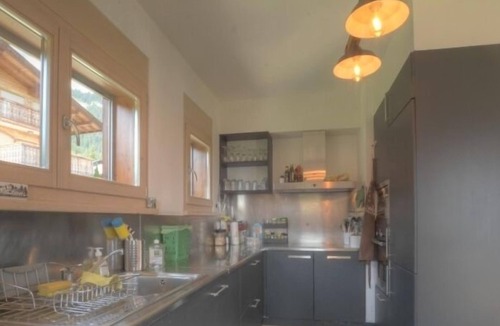 Anzere Ski Chalet | Nice chalet with : Ground floor : Laundry room with washing machine and dryer, little studio with a