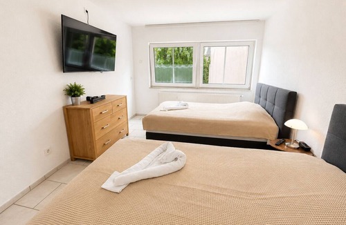 Hamm Apartment | Nice Flats Premium 2-Room, 4-Bed Apartment, Smart TV, Terrace