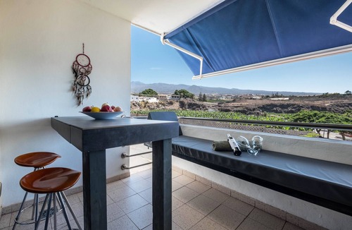 Playa San Juan Apartment | Oceanfront Beach Apartment "SPR Playa San Juan" with Terrace & Wi-Fi