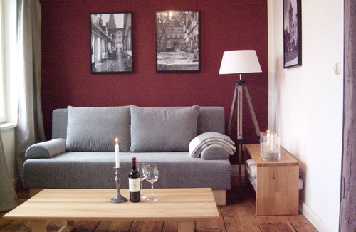 Luebeck Old Town House | Old town house Wakenitzmauer in the old town of Lübeck, roof terrace