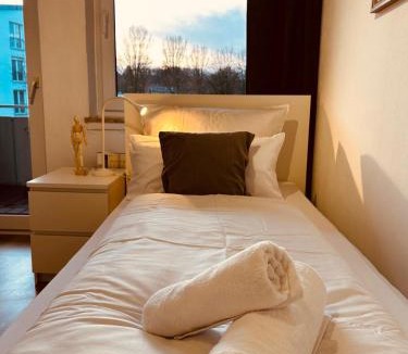 Ibbenbueren Apartment | Osnabrücker Strasse Wooon 16 I 2 Bäder I große Küche I WLAN I Parken