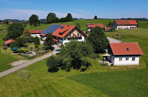 Argenbuhl Condo | Our barn apartment, here you will experience beautiful sunsets, lots of rest.
