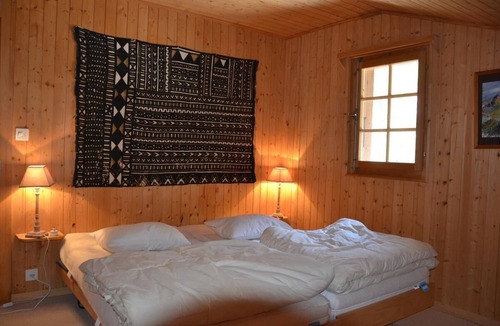 Saint-Luc Apartment | Outside : attic flat on the 2nd flooor of a chalet, for 2-4 persons, access from the "route du funic