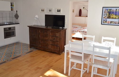 Miltenberg Apartment | Panorama view Miltenberg, 3 pers., central, on the Main, terrace, boat rental, P