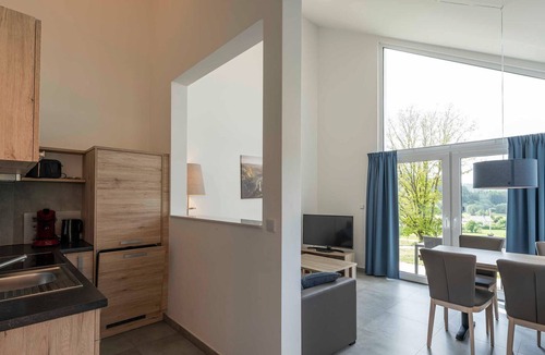 Mistelgau House | Panoramic house type 100 - Panoramahaus (100) in the holiday village at the Therme Obernsees
